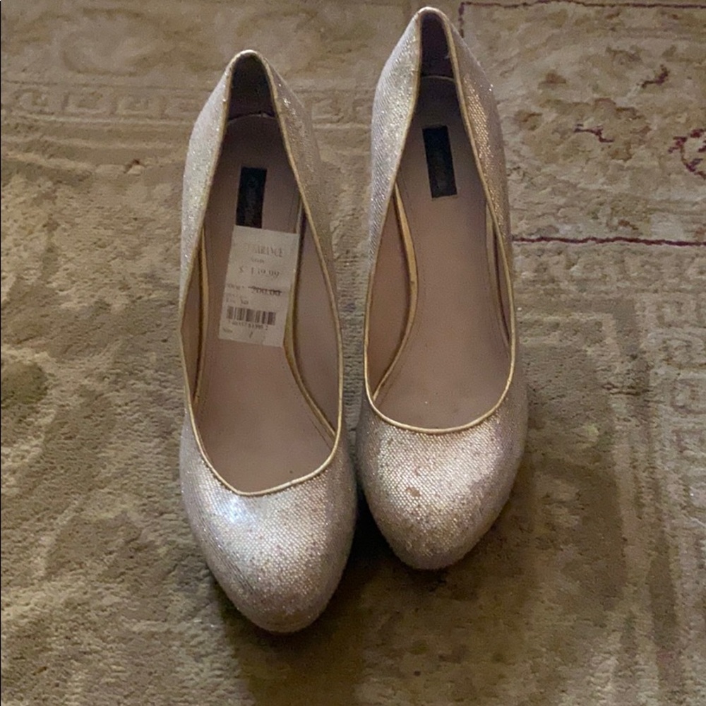 Glittery shoes